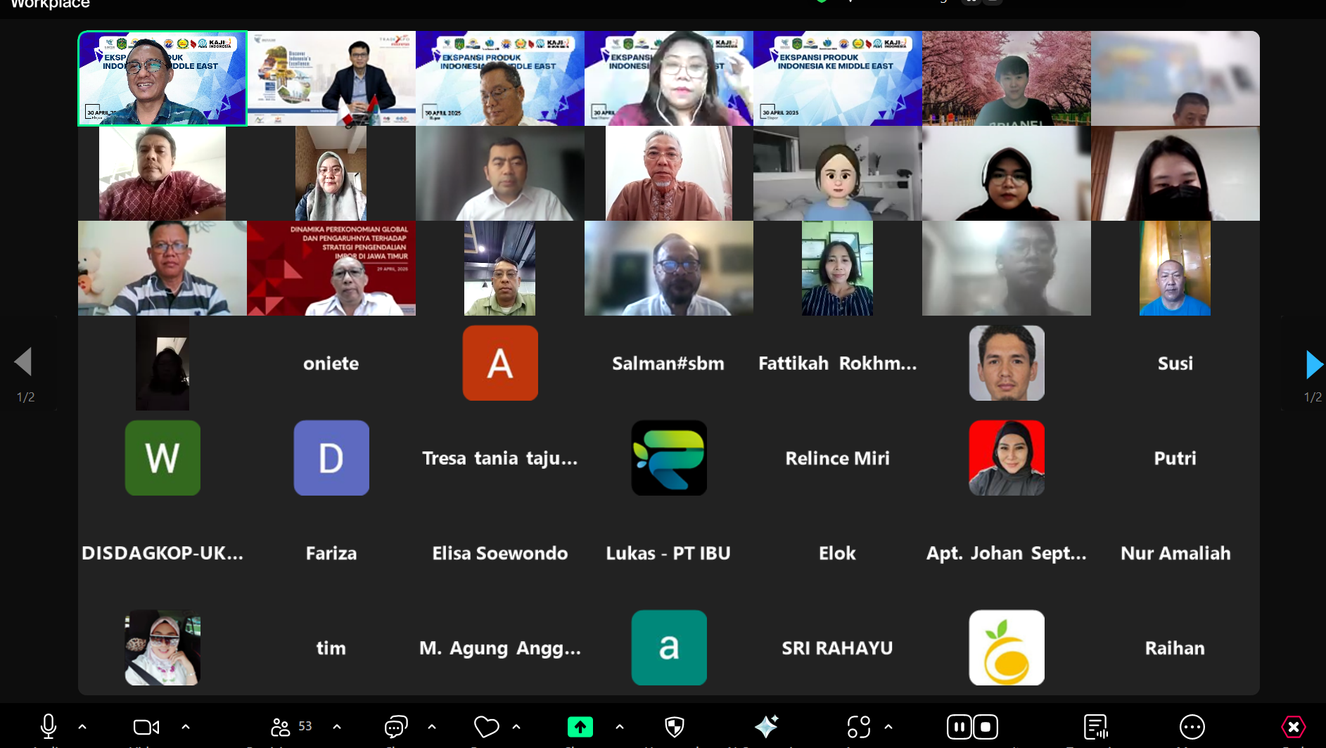 Webinar KAJI Indonesia