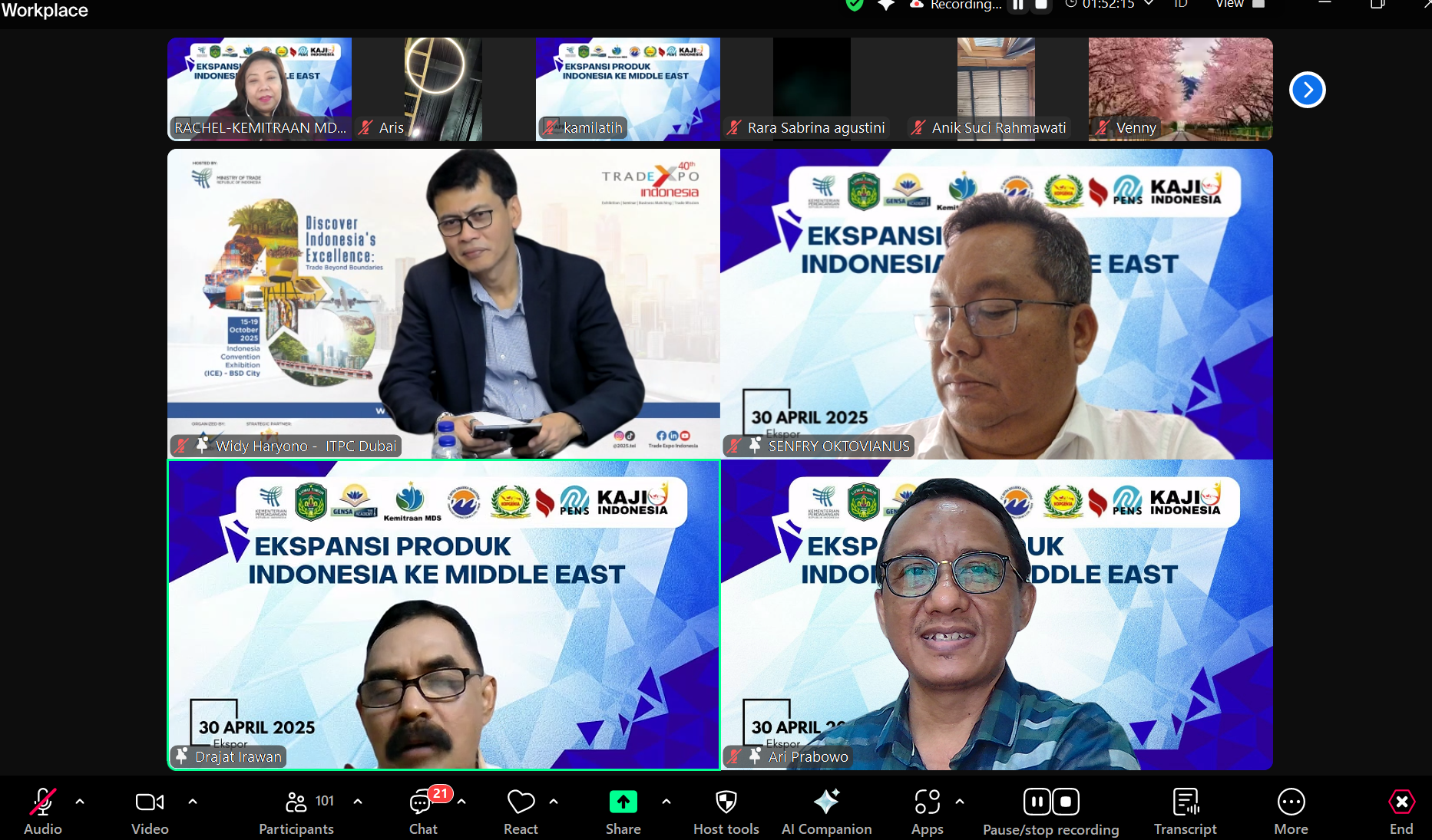 Webinar KAJI Indonesia