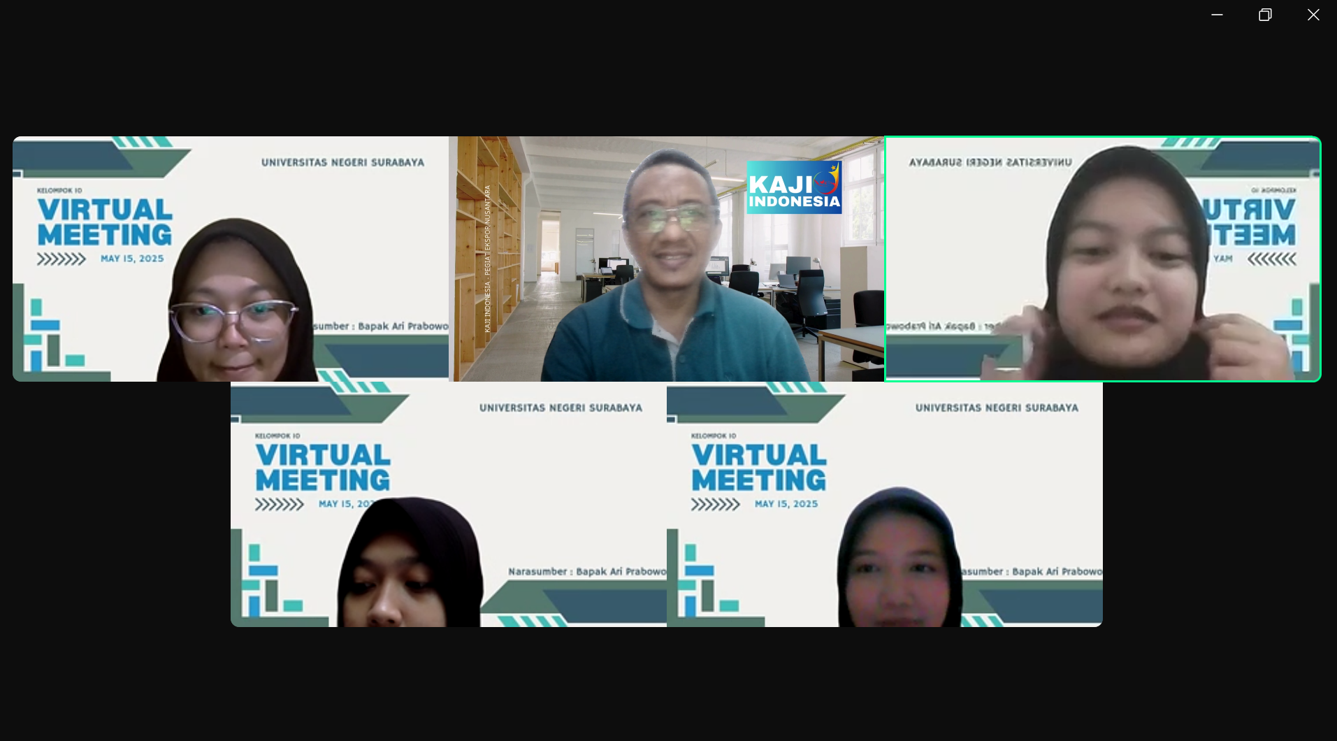Webinar KAJI Indonesia